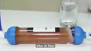 Custom Fish And Aquarium Filter Safe Drinking Water Resin Media Nitrate Removal Filter Cartridge