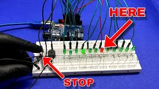 DIY LED Reaction Game with Arduino | Stop the Light on Red to Win!
