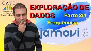 JAMOVI - Explorar dados - parte 2/4 - Tabelas de frequência