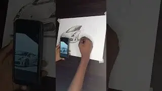 Lambour Gini drawing #art #shorts