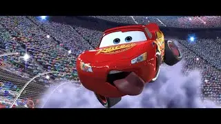 Cars (2006). The announcement of the tie-breaker race.#cartoon #car #pixar #racing