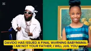 DAVIDO HAS ISSUED FINAL W@RNING TO BABYMAMA AND HAS THREAT€N TO SEND HER TO J@IL #goviral