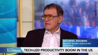 Nouriel Roubini Sees a Tech-Led US ‘Productivity Revolution’