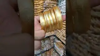 6pcs Golden Beautiful Design Bangle kara pair #dream11team #jewellery +923124281886