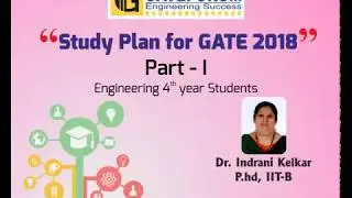 Study Plan for GATE 2018