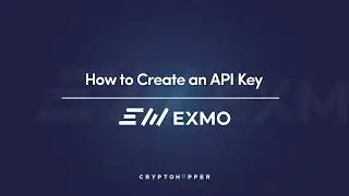 How to create an API key with EXMO