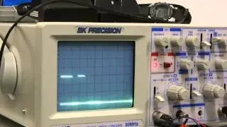 Spektrum AR8000 on an Oscilloscope