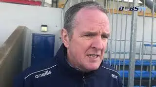 Mattie Kenny reacts to Allianz Hurling League defeat to Clare