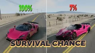 Best of Realistic Survival Chance Crashes | BeamNG.drive