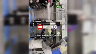 Colored machine PAFF packing machine 100 pauch par minutes 