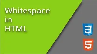 Whitespace in HTML