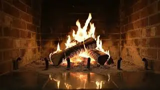 Slow Fire for a Quiet New Year 🔥 Cozy Fireplace Ambience