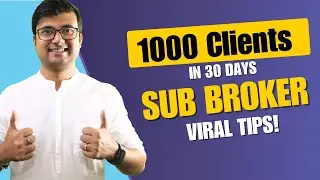 Best Sub Broker Business Ideas! Sub Broker Franchise को Grow कैसे करें? 🚀5 Sub Broker Growth Tips!