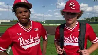 El Campo baseball defeats Huffman-Hargrave (2022)