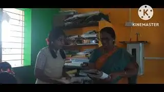 Lessons in life Memory Poem & Teacher is guiding the students to sing a song🎵 8th standard.