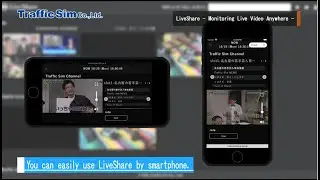 LiveShare  - Monitoring Live Video Anywhere -(PR video/English)