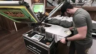 Live Printing with Ink Custom Tees