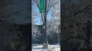 POV: You attend school in a snow globe | University of North Dakota