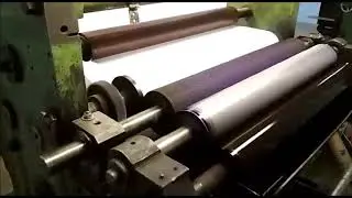 Линовальная линия PAVEMA из роля в листы.