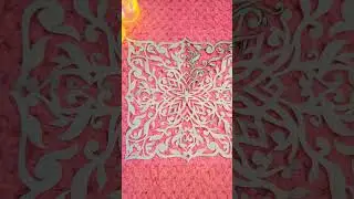 Detail Hand cut Paper Cutting Art Kirigami Paper Snowflakes Making