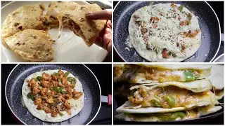 chicken quesadilla recipe | Mexican cheesy quesadilla recipe