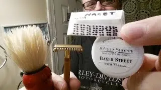 Just a Shave: Gillette Sheraton - Gillette Nacet (127) - Strop Shoppe Baker St - Zenith B10