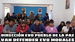 DIRIGENTES EVO PUEBLO DICE EL PUEBLO SE VA LEVANTAR CONTRA GOBIERNO DE RODRIGO PAZ...