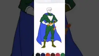 Coloring book Superhero coloring pages for Kids MARVEL coloring book #shorts