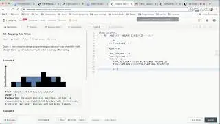 Leetcode 42. Trapping Rain Water (2)