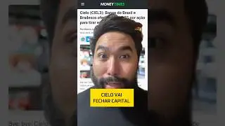 CIELO (CIEL3) VAI FECHAR CAPITAL😱 #investimentosE