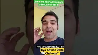 Guide Your Juniors | Delhi University Admissions 2021| New Delhi University Aspirants #shorts #du