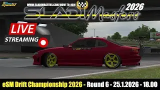 eSM Drift Championship 2026 - Round 6
