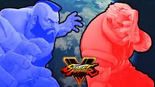 Streetfighter V Replay - Comrade Gunmad (Zangief) vs Bazoukha (Nash)