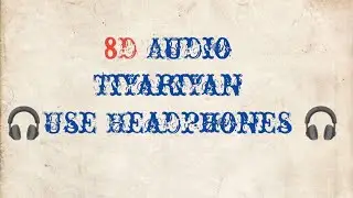 Tiyariyan_(8D AUDIO)_Dhol Mix_satinder Sartaj__New Punjabi song 2025_8D SONGS UNLIMITED !