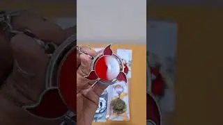 🔥 Naruto Uchiha Clan Rotating Metal Keychain | Premium Anime Collectible!