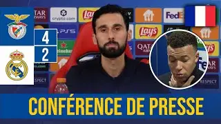 🇫🇷🎙️ MBAPP&Eacute; ET ARBELOA AGAC&Eacute;S / CONF&Eacute;RENCE DE PRESSE (BENFICA 4-2 REAL MADRID)