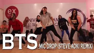 BTS - Mic Drop | Dayat Choreography | SlamDown Dance Academy Dance Class (Trial Class) RECAP