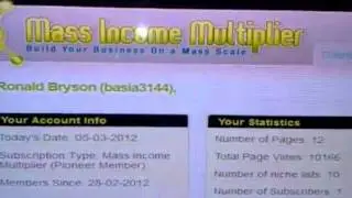 Mass Income Multiplier Video Super Software