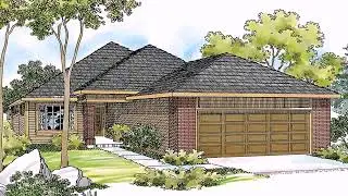 House Plans Front Garage