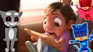 PJ MASKS. EXE and Talking Tom. EXE  - Coffin Dance Cover Astronomia | Is Inappropriate For THIS GIRL