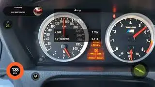 BMW E71 N55B30 STAGE 1+, pop&bang's 🔥, 0-100 1/4 mile dragy