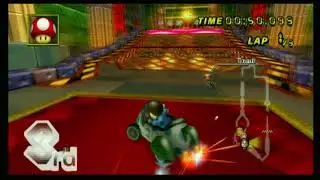 MKWii #119 - Bowser's Castle (Mii - Piranha Prowler)