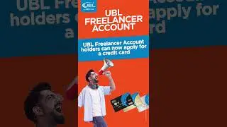 UBL Freelancer Account - Credit Card