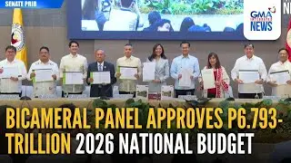 ICYM - Bicameral Panel Approves P6.793-Trillion 2026 National Budget | GMA Integrated News