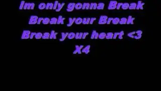 Taio Cruz Break your heart lyrics by jessica and Ericaxx