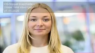 OS-hoppet kraschade &ndash; missar hela s&auml;songen