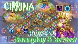 Insane Damage! 8Bulwark Cirrina Full Review Gameplay - Castle Clash