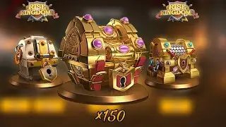 Gold key Opening | Restart project Rise of kingdoms | 150 | Unlocking legendary commanders #rok