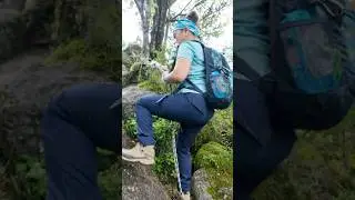 Amazing trail up Mount Kosho. Part 4. Filipina in Japanese mountains  #japan #mountains #filipina