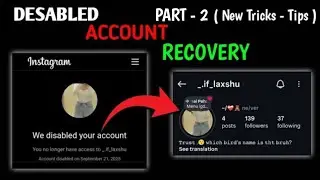 How to recover permanently disabled instagram account | instagram perma unban #insagram #trending 